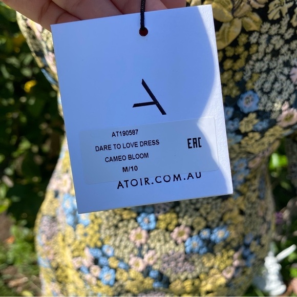 NWT ATOIR Dare to love one shoulder mini dress size 6 - Picture 9 of 13